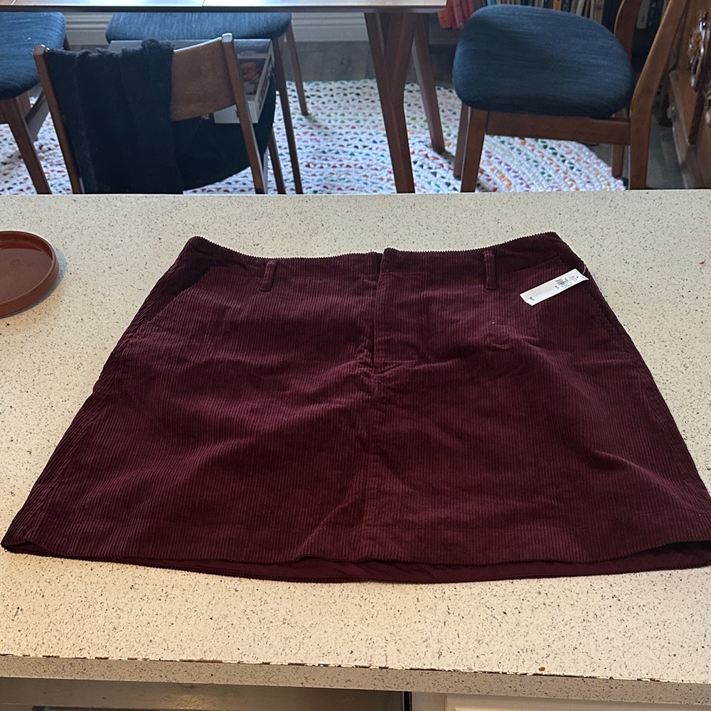 NWT Gap Corduroy Skirt size 16/33